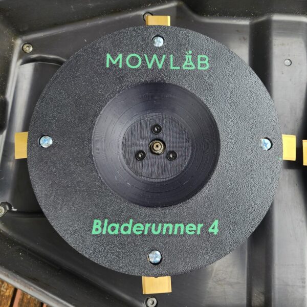 Mowlab Bladerunner 4 Mower Disc set for Luba 1 and Luba 2 (2 x 4 blade discs) - NO BLADES