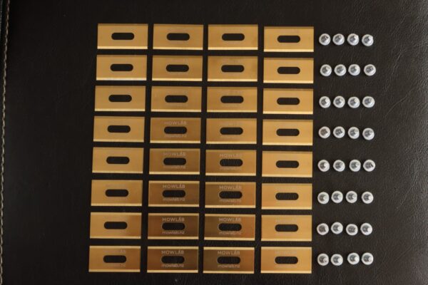 36-Pack Titanium coated Replacement Mower Blades - Image 2